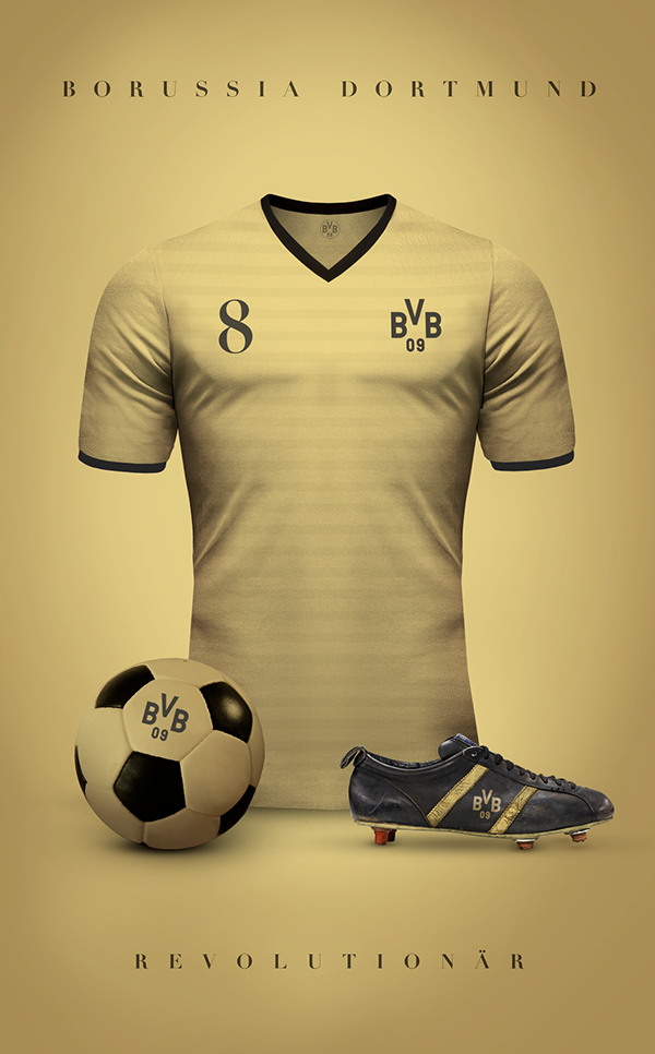 Borussia Dortmund maillot vintage